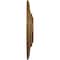 Ekena Millwork Orleans Medallion (Canopies up to 4 5/8"), 17 5/8"OD X 3 5/8"ID X 1 7/8"P, Smokey Topaz Crackle CM17OLSTC - alternate 5